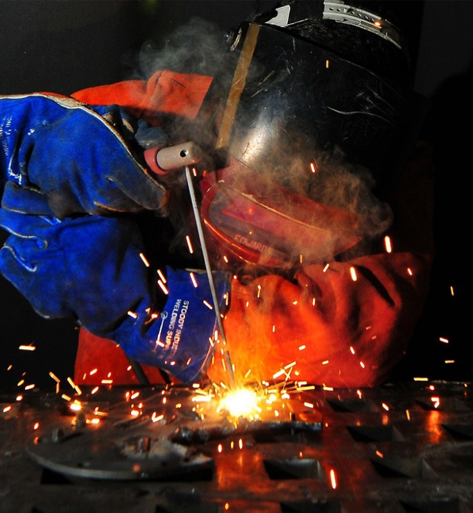 Saldatura ad elettrodo rivestito su forti spessori - Laserweld
